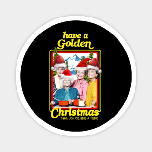 golden girls christmas Magnet